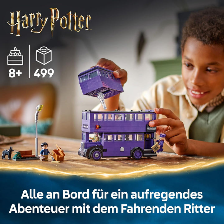 LEGO Harry Potter Abenteuer mit dem Fahrenden Ritter - Spielzeug aus der Zauberwelt mit 5 Minifigure