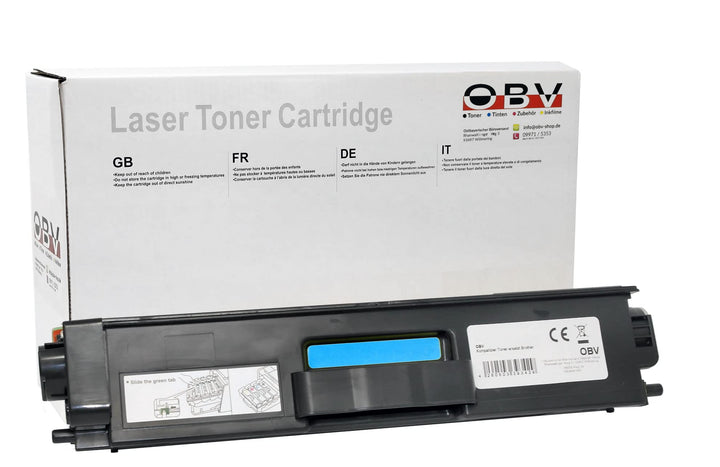 OBV kompatibler Toner als Ersatz für Brother TN-423C Cyan 4000 Seiten für Brother DCP-L8410 CDN/DCP-