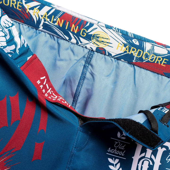 Hardcore Training Fight Shorts Kurze Hose Herren MMA BJJ Grappling Fitness Boxen Muay Thai No Gi XS