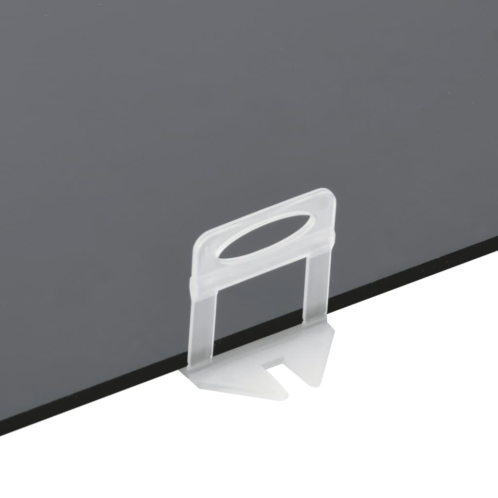 vidaXL Fliesen Nivellierclips 2500 Stk., Fliesen Nivelliersystem Zuglaschen, Nivellier Abstandshalte