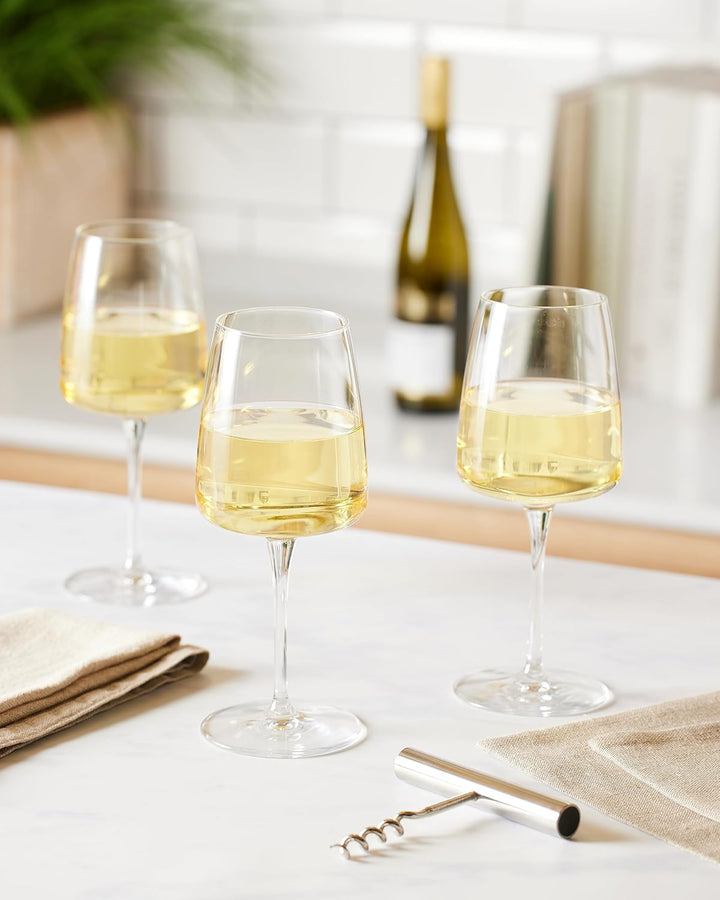 Bormioli Rocco Nexo Weingläser-Set, 6, 1 Stück, Glas, durchsichtig, (1er Pack), 6