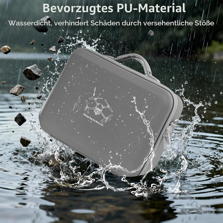 Mini 5 Pro/Lito 1 Tasche - Tragetasche tragbare Handtasche Koffer Case wasserdichte PU Aufbewahrungs