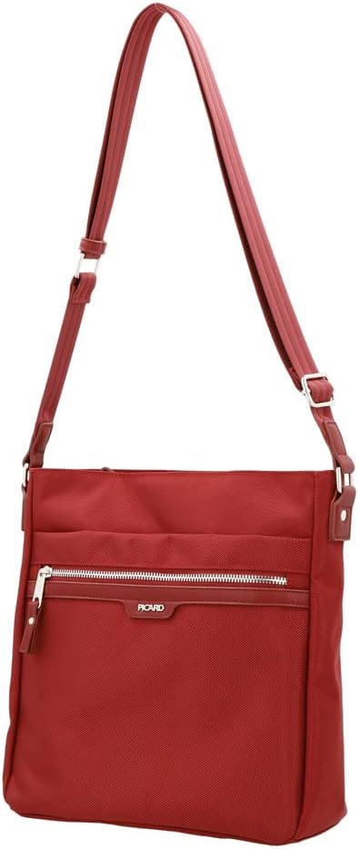 Picard Damen Schultertasche ADVENTURE aus Nylon OneSize | mit Reissverschluss | Schultertasche | All