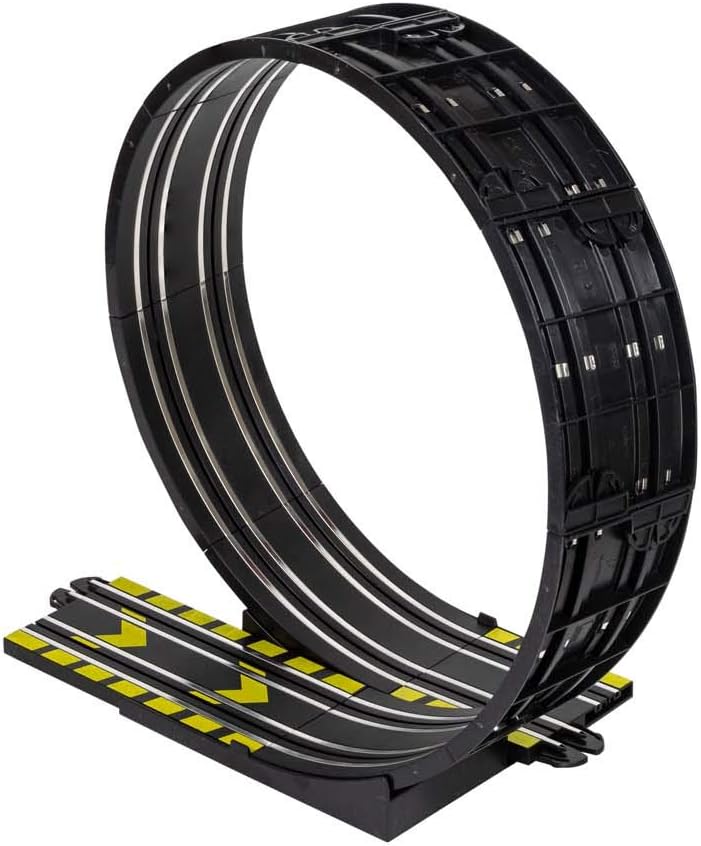 Micro Scalextric Stunt-Streckenerweiterung, Set, Stunt-Looping, Schwarz Track extension pack Stunt L