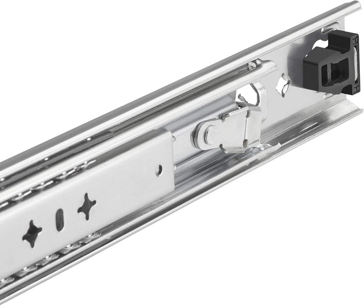 1 Paar SOTECH Schwerlastauszüge KV2-100-H53-L700-LC 700 mm mit Lock-in/out Einrastfunktion mit blaue