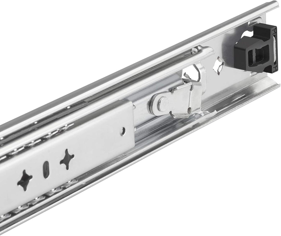 1 Paar SOTECH Schwerlastauszüge KV2-100-H53-L550-LC 550 mm mit Lock-in/out Einrastfunktion mit blaue
