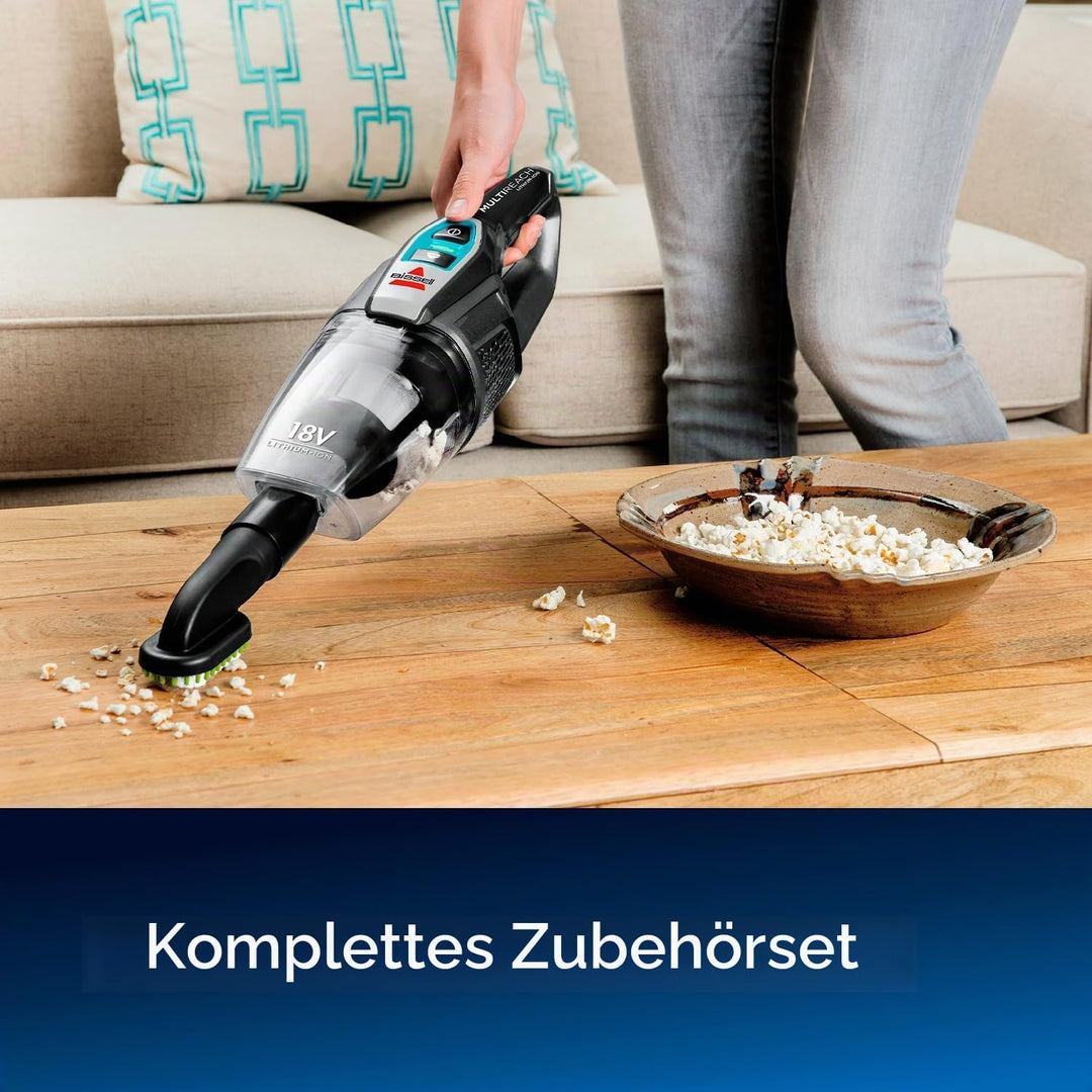 Bissell 2280N MultiReach Essential Stabstaubsauger mit abnehmbarem Handstaubsauger, kabellos, beutel