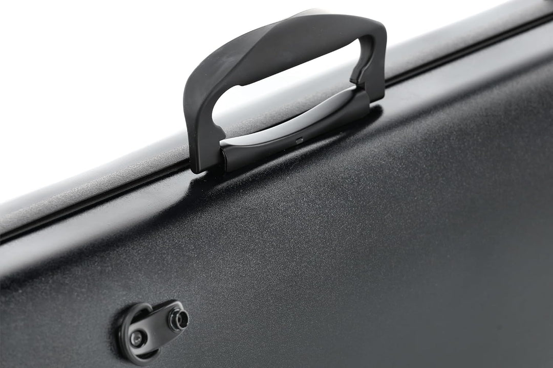 GEWA Violinkoffer AIR 2.1 schwarz matt, mit zusätzlichem Seitengriff, Made in Germany schwarz matt m
