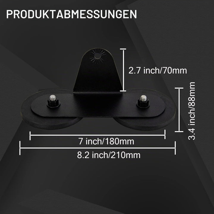 Willpower 42 Zoll 107CM 540W Led Arbeitsscheinwerfer Bar Gebogen + Magnet Halterungen + Kabelbaum Le