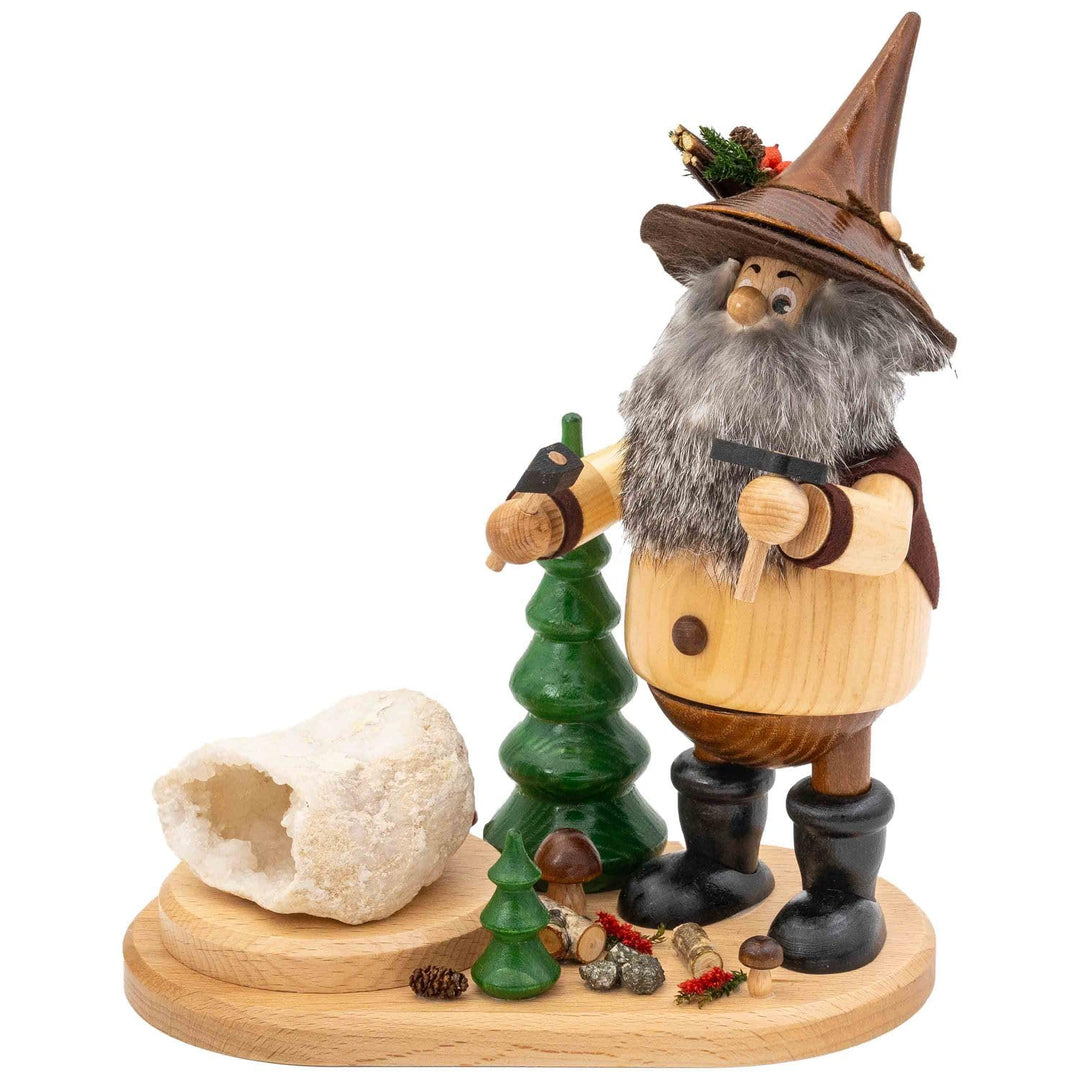 DWU | Räuchermännchen Räuchermann aus dem Erzgebirge | Weihnachten Weihnachtsdeko Handwerkskunst | E