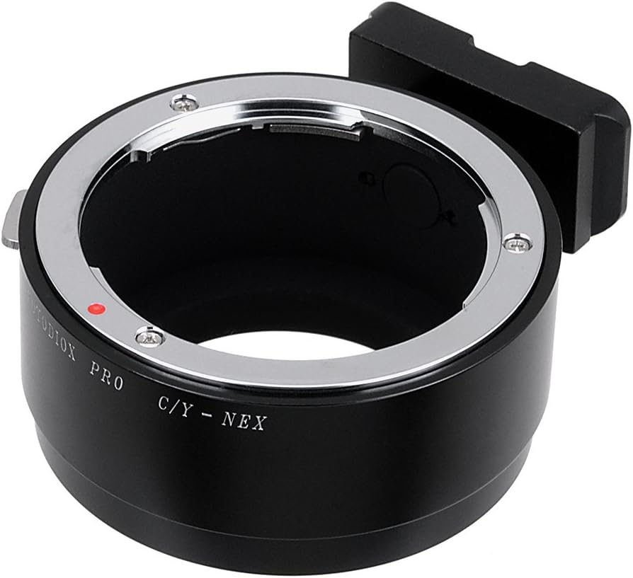 Fotodiox Pro Lens Mount Adapter Compatible with Contax/Yashica (CY) Lenses on Sony E-Mount Cameras C