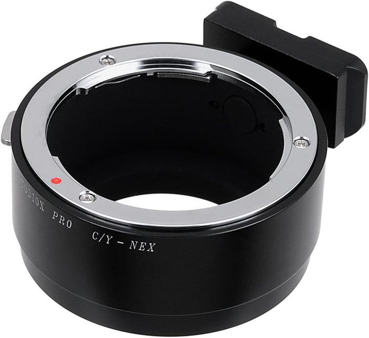 Fotodiox Pro Lens Mount Adapter Compatible with Contax/Yashica (CY) Lenses on Sony E-Mount Cameras C