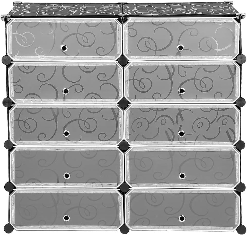 MUPAI Kleiderschrank, praktisch und anpassbar, kompakter Schrank für persönliche Gegenstände, Kleidu