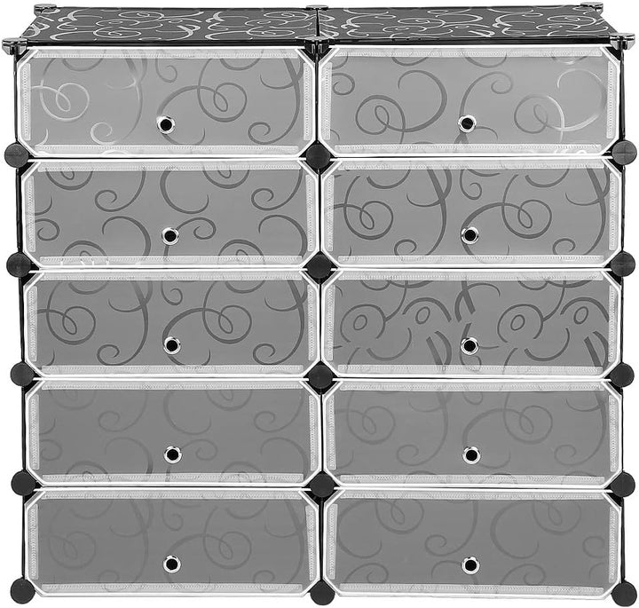 MUPAI Kleiderschrank, praktisch und anpassbar, kompakter Schrank für persönliche Gegenstände, Kleidu