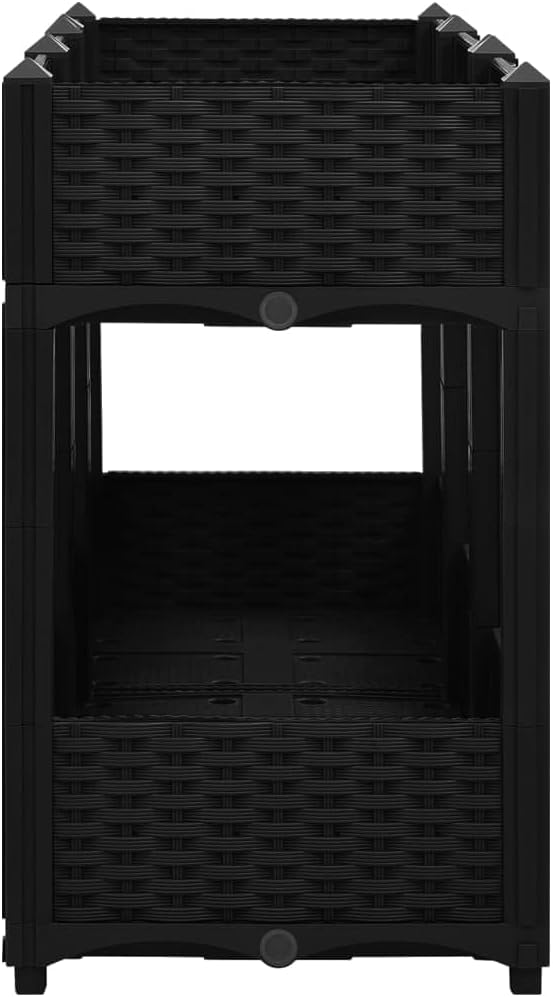 vidaXL Hochbeet Pflanzkasten Blumenkasten Gemüsebeet Pflanzbeet Blumenbeet Frühbeet Gartenbeet Pflan