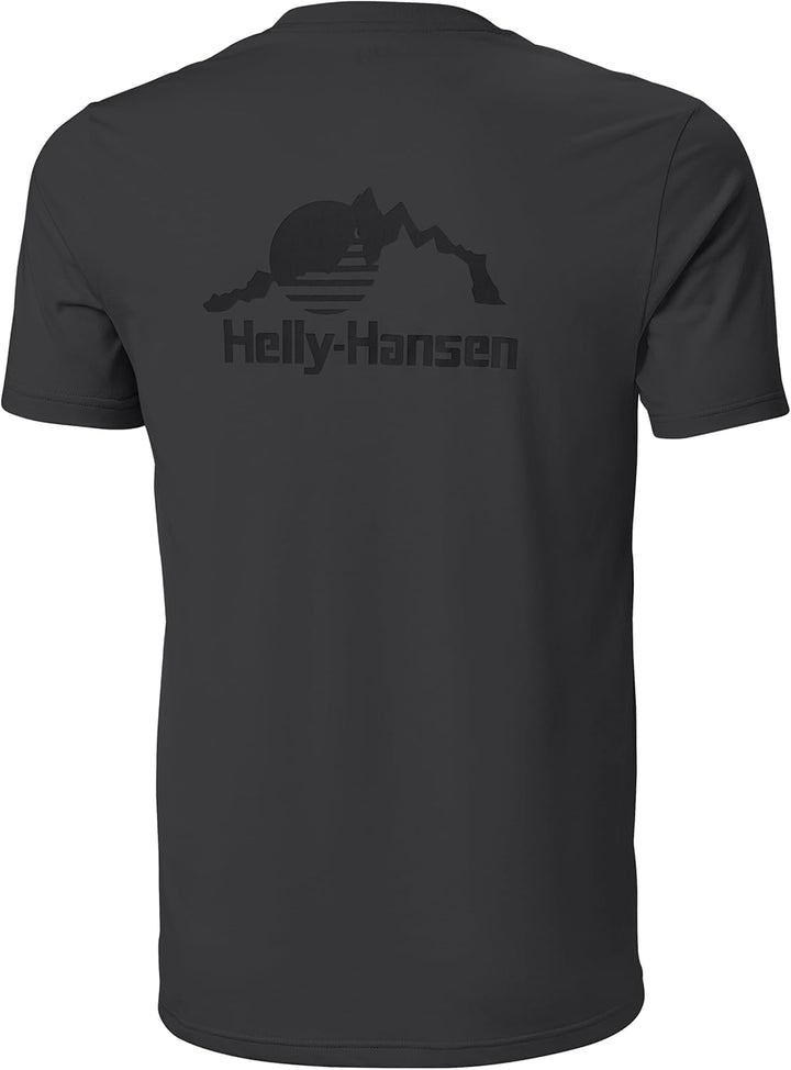 Helly Hansen Herren Nord Graphic T-Shirt Ebenholz 2.0 S, Ebenholz 2.0 S