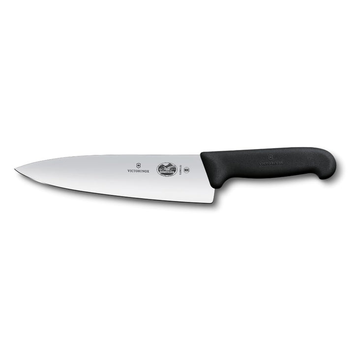 Victorinox 5.2063.20, coltello per sfilettare in acciaio inox da 20 cm, nero, standard Single, Singl