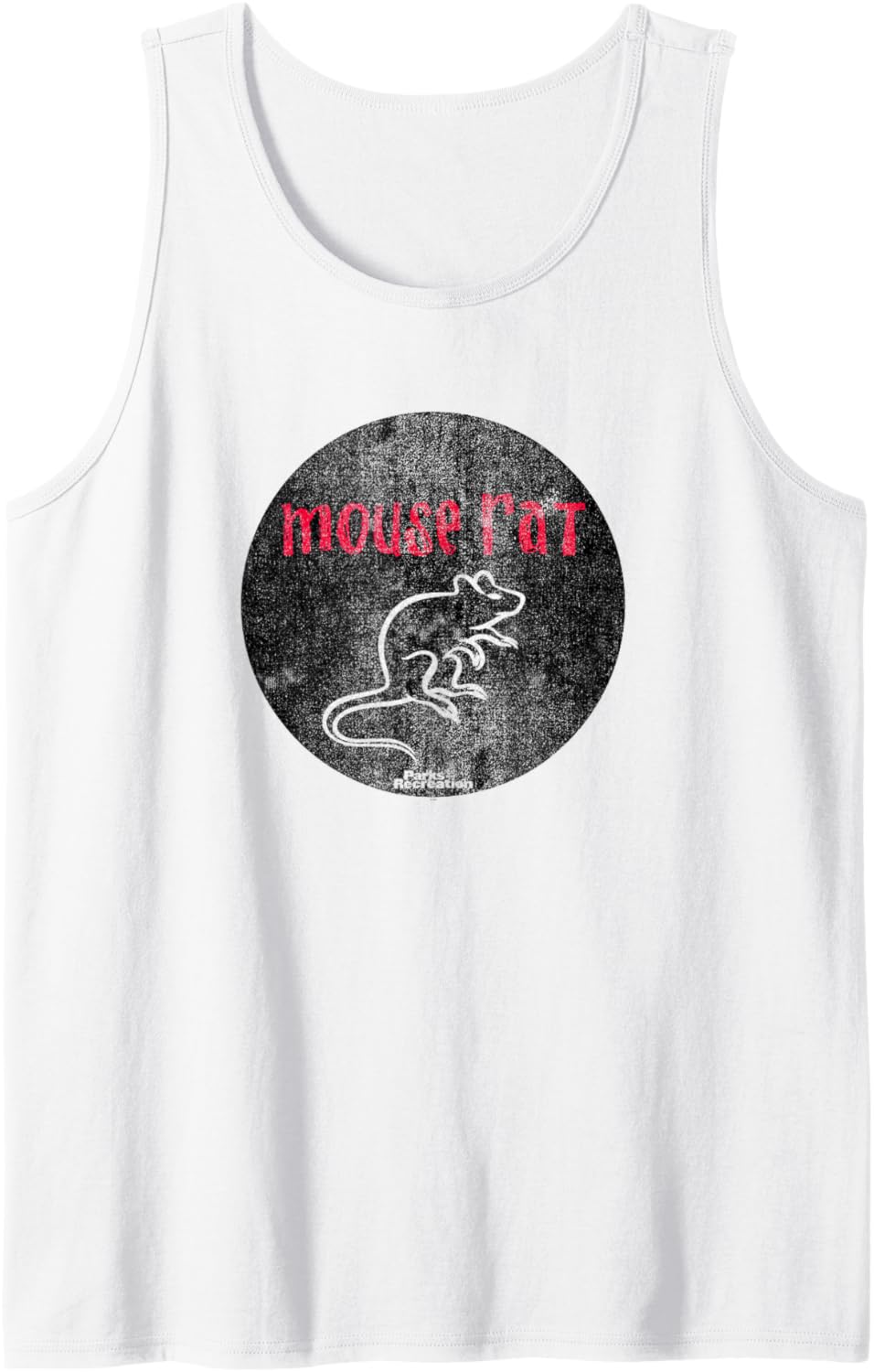 Parks & Recreation Maus Ratte verzweifelt Tank Top