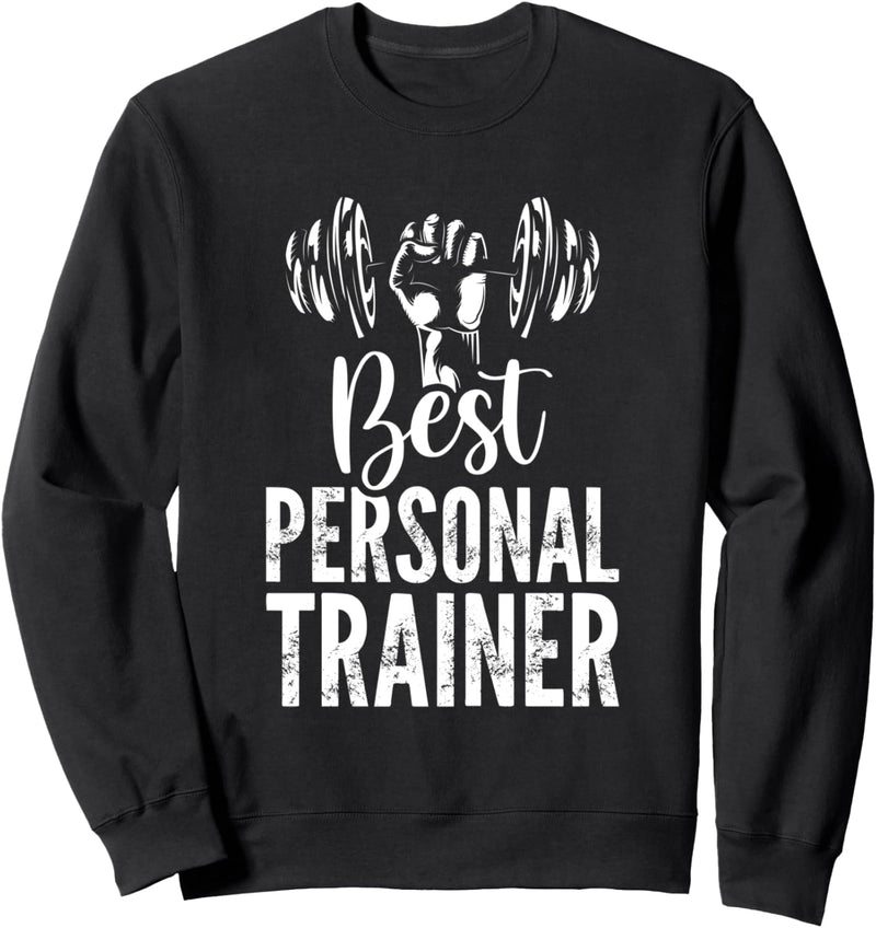 Bester Personal Trainer Bodybuilding Fitnesstrainer Coach Sweatshirt