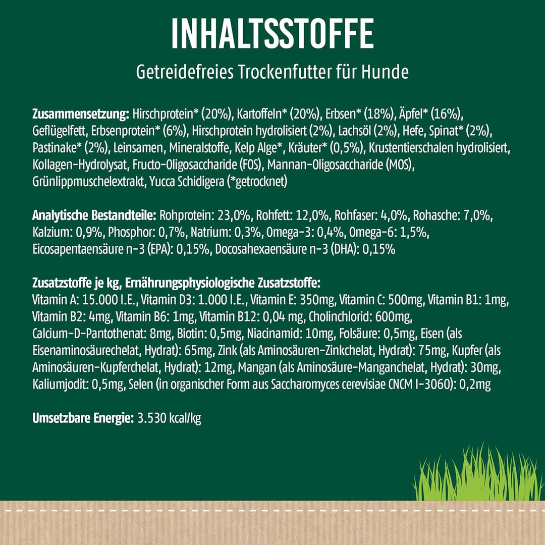 Christopherus Grainfree, Vollnahrung für den ausgewachsenen Hund mit normaler Aktivität, Trockenfutt