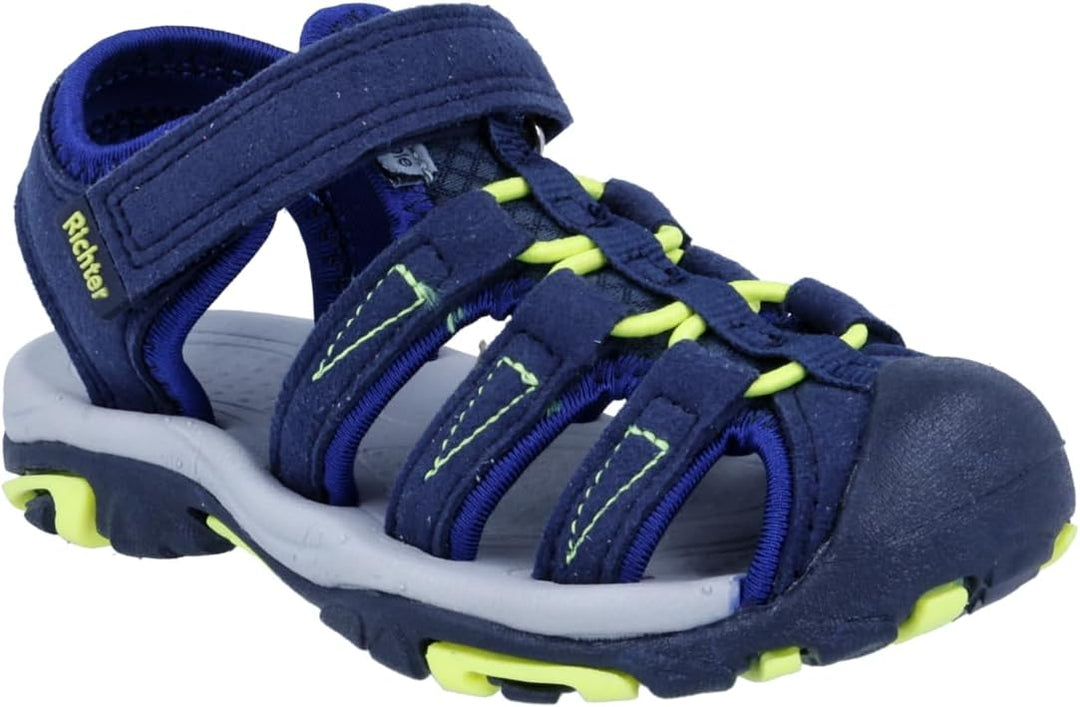 Richter Jungen Boulder Sandale, Nautical Blue Apple