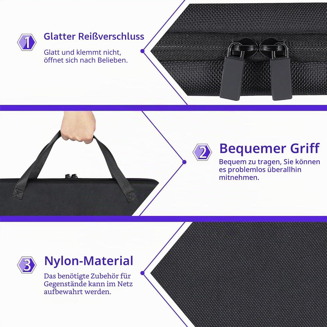 co2CREA Hart Reise Schutz Hülle Etui Tasche für Akai Professional APC64 Ableton MIDI Controller(Nur