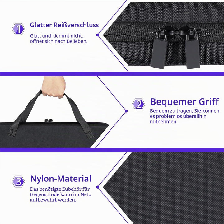 co2CREA Hart Reise Schutz Hülle Etui Tasche für Akai Professional APC64 Ableton MIDI Controller(Nur