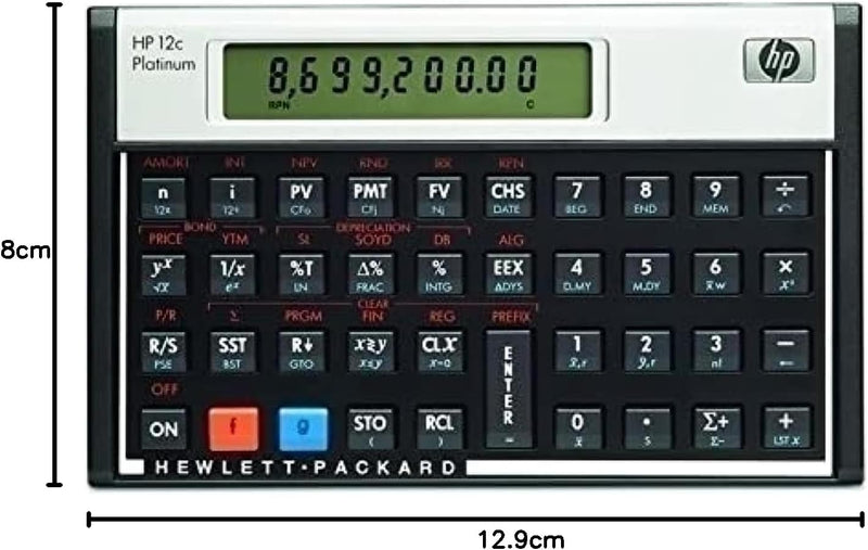 12C Financial Calculator (platinium version)