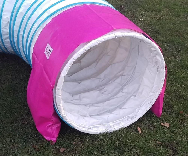 Callieway Agility Tunnel Stützsandsäcke (2er Pack) Standard - org (Magenta 2X), Magenta 2x
