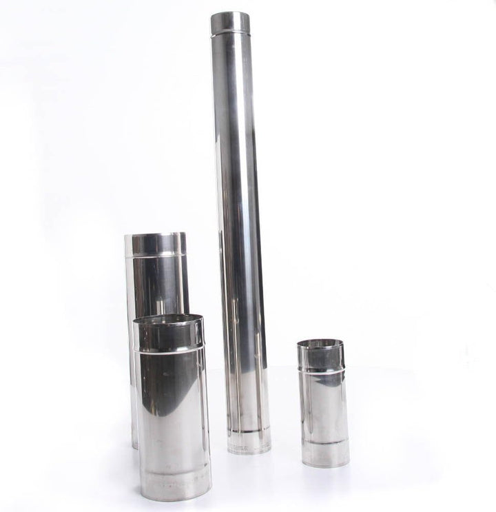 Edelstahl Kaminrohr Ofenrohr Rohr Heizung Rauchrohr Schornstein Abgasrohr Sanierung 250mm 330mm 500m