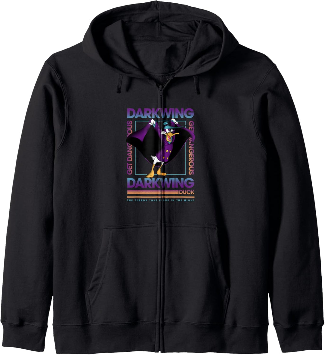 Disney Darkwing Duck Get Dangerous Square Kapuzenjacke