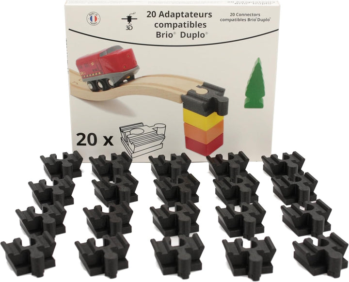 Brio Duplo kompatible Adapter (20 Adapter), 20 Adapter