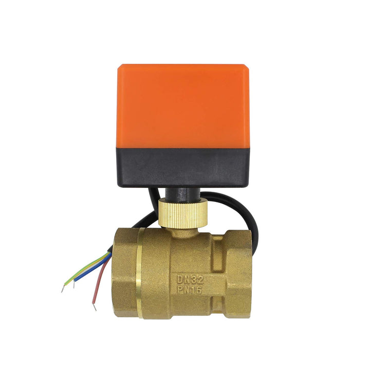 2-Wege-Ventil, motorisiert, Elektromotor, normalerweise geschlossen, 220 V, 1/2 3/4 1 1-1/4 1-1/2 2