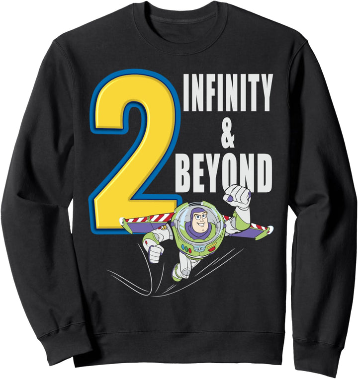 Disney Pixar Toy Story Buzz Lightyear 2 Infinity And Beyond Sweatshirt