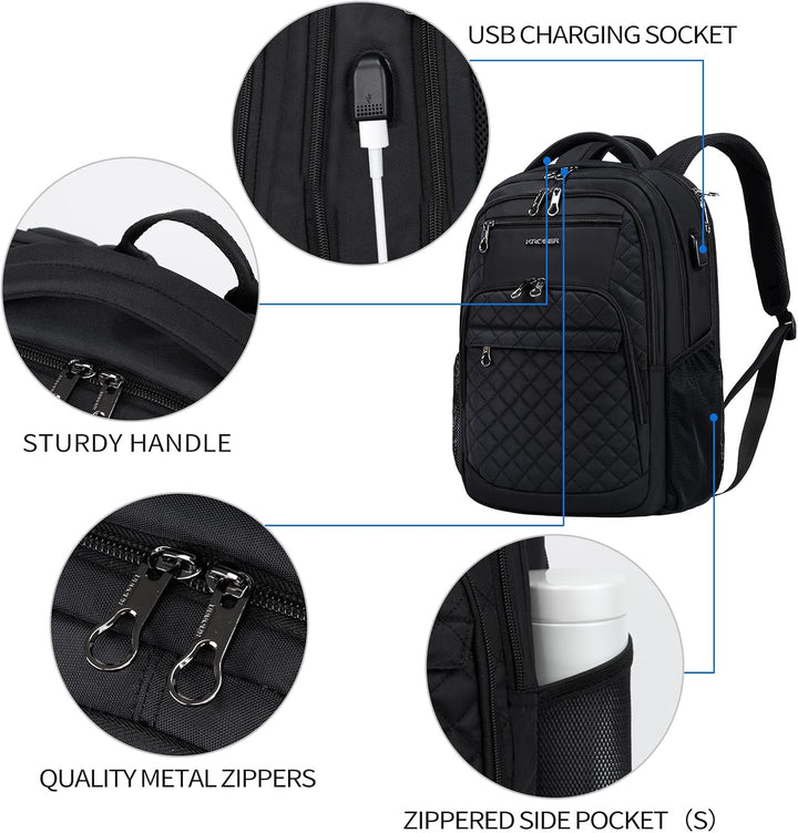 KROSER Laptop Rucksack 17,3&