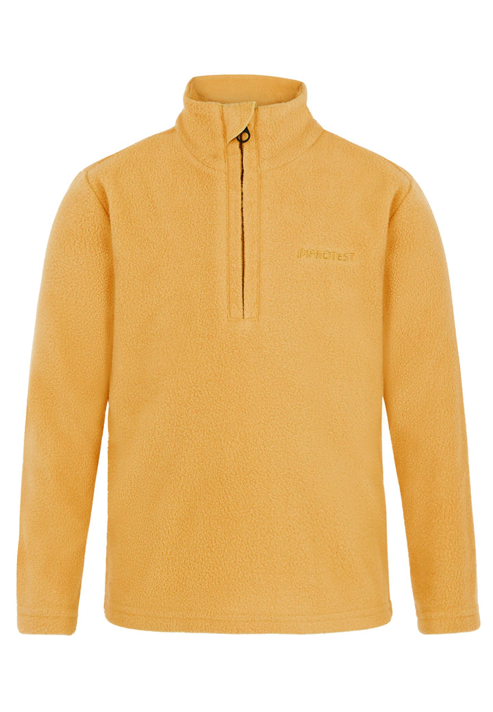 Protest Toddler Boys 1/4-reissverschluss PRTPERFECT TD 140 Cab Yellow, 140 Cab Yellow