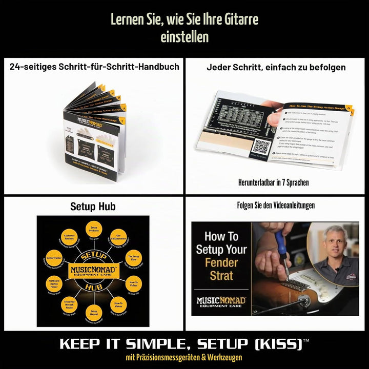 MusicNomad MN609 Kit Keep It Simple, Setup (KISS) – MN229, MN235, MN604