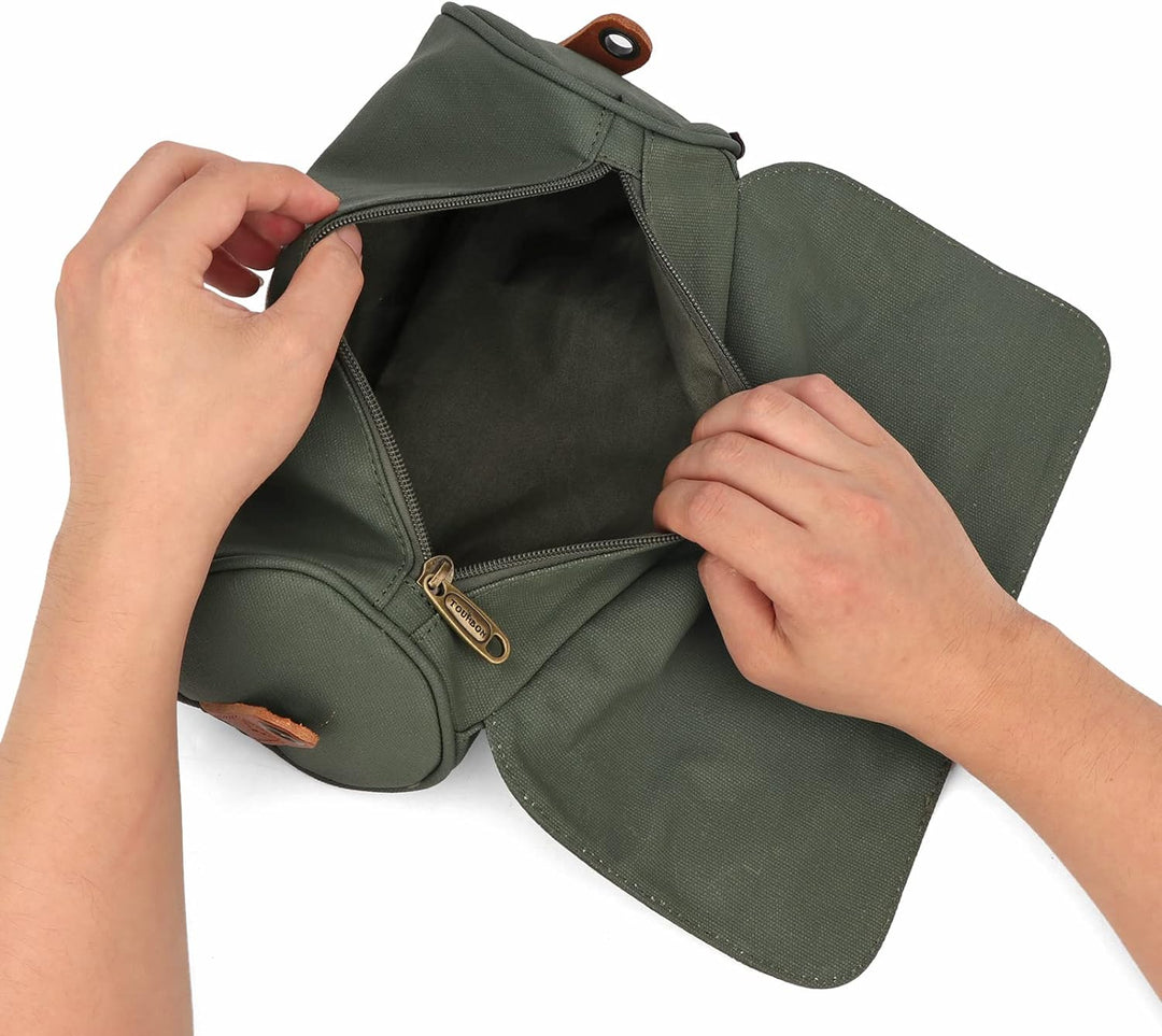 TOURBON Cycling Front Lenkertasche wasserdichte Werkzeugtasche für Fahrradtaschen - Grün