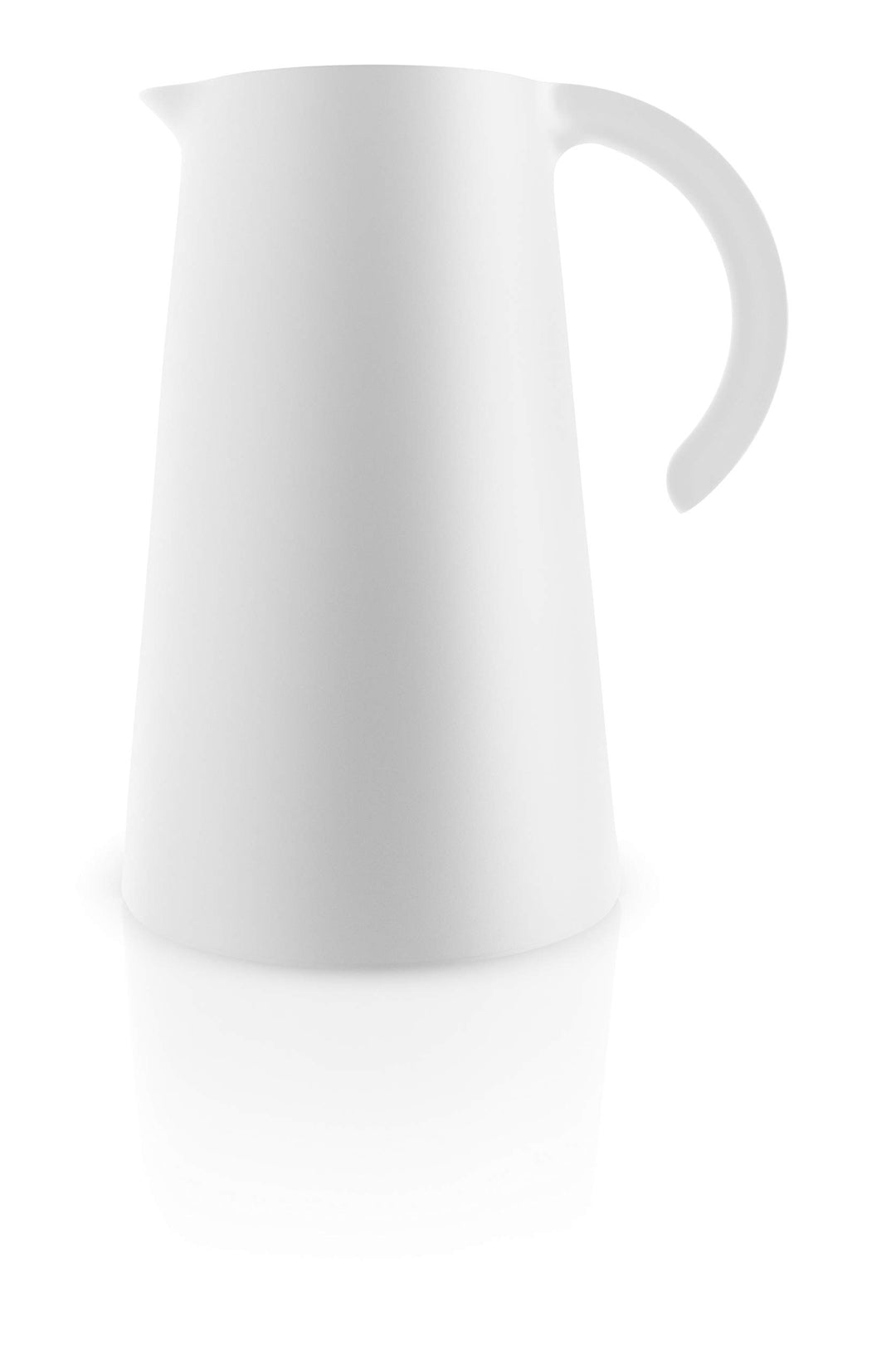 EVA SOLO | Rise Isolierkanne 1l white | Einfaches, funktionelles Design | White H x Ø 23,5x14cm/mit