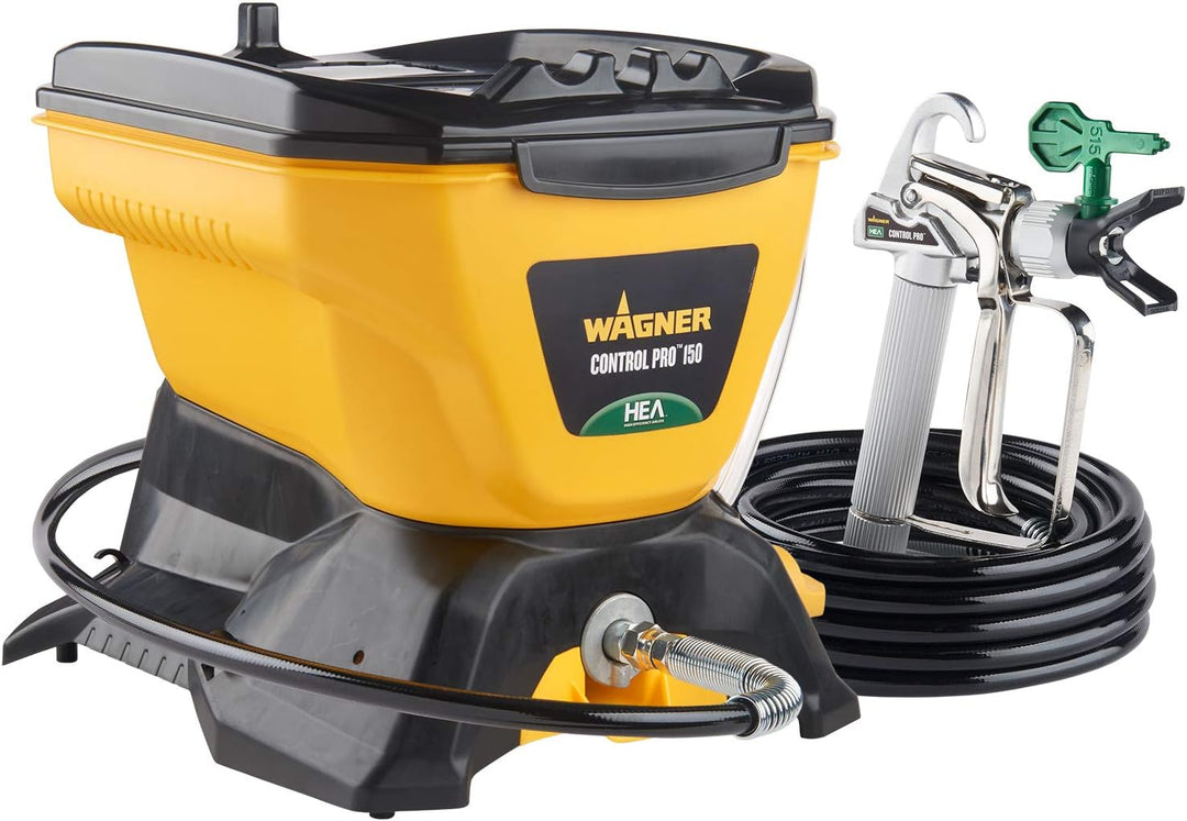 WAGNER Airless Farbsprühsystem Control 150 M für Wandfarben + WAGNER Universal Extra Abdeckset Premi