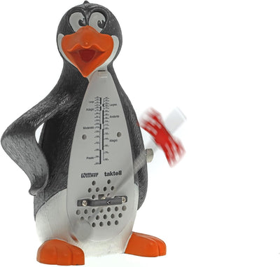 Wittner Metronom 839011 Kunststoffgehäuse ohne Glocke Taktell Pinguin, Pinguin