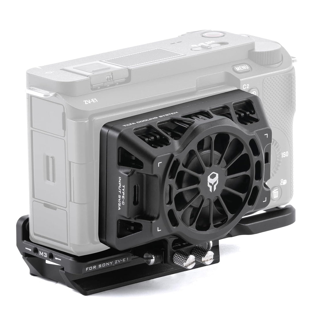 Tilta Kühlsystem Grundplatte Kit kompatibel mit Sony ZV-E1 mit zugänglichem Design und ARCA Ready- S