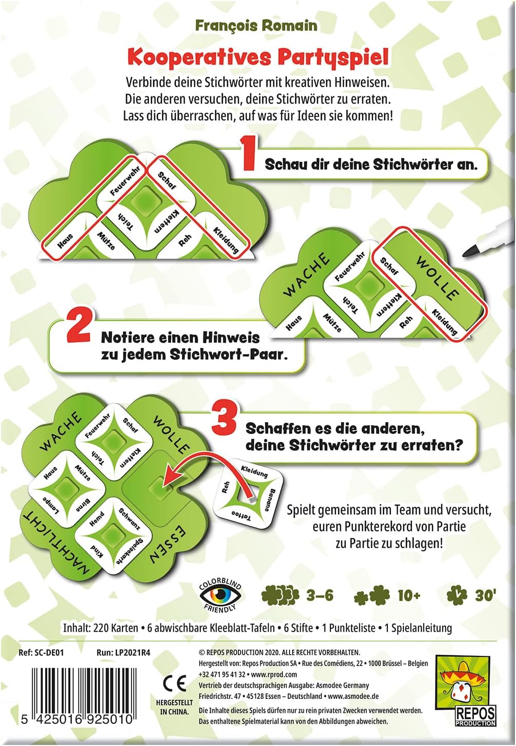 Repos Production, So Kleever, Partyspiel, Ratespiel, 3-6 Spieler, Ab 10+ Jahren, 30+ Minuten, Deutsc