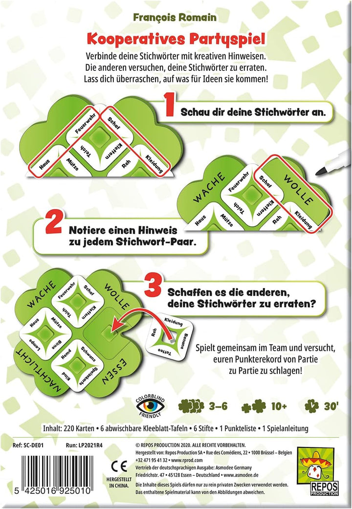 Repos Production, So Kleever, Partyspiel, Ratespiel, 3-6 Spieler, Ab 10+ Jahren, 30+ Minuten, Deutsc