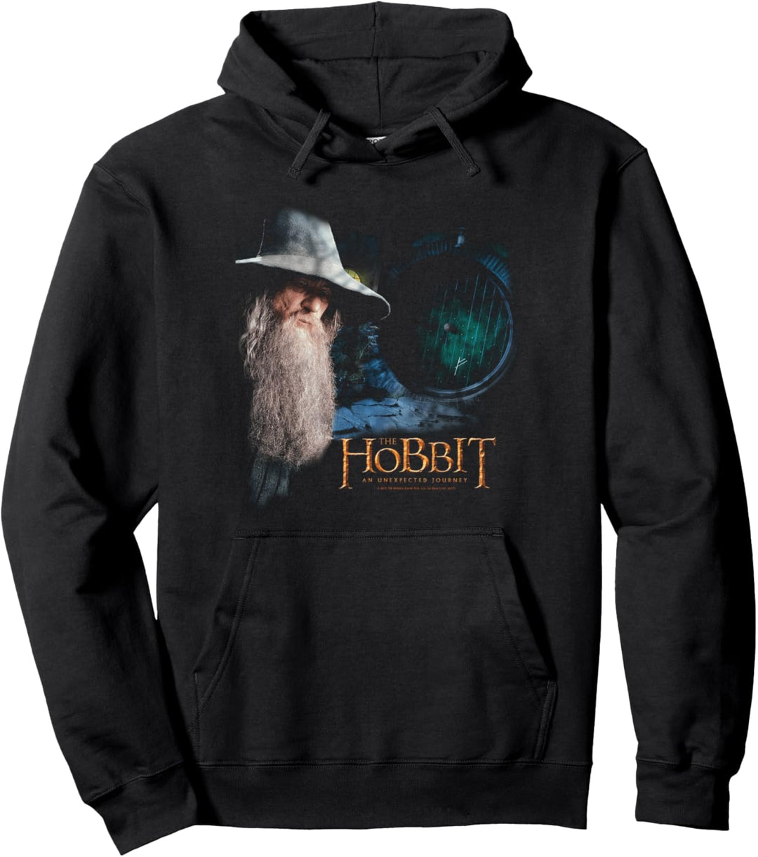 Hobbit Gandalf The Door Pullover Hoodie