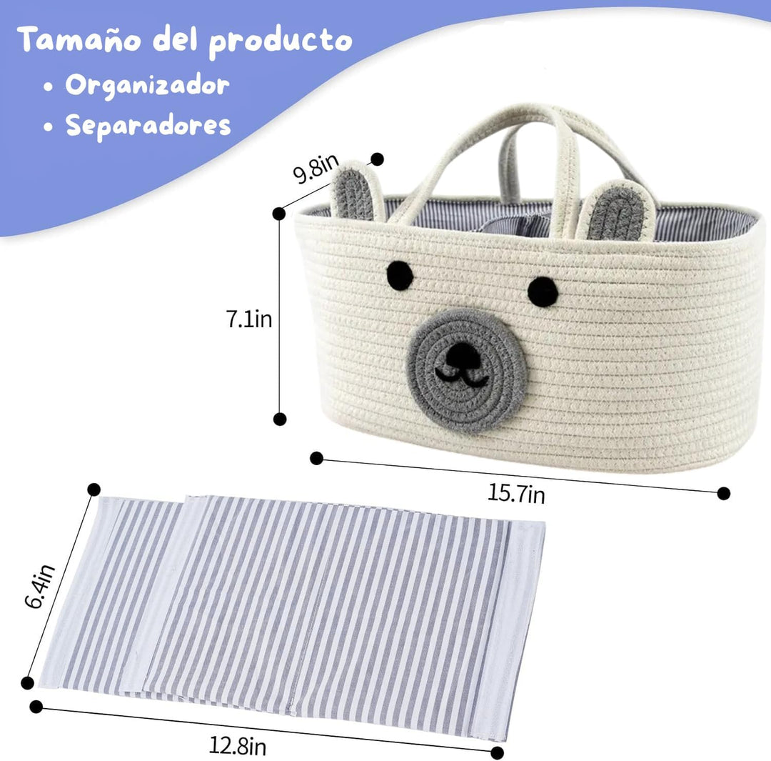 Windel-Organizer, Babygeschenkkorb, Babyausstattung, Babykörbe, Babyausstattung für Neugeborene, Bab