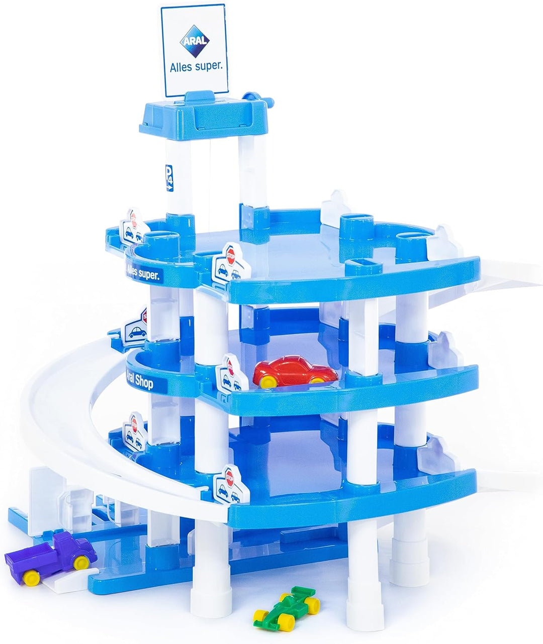 Wader Garage ARAL Parkhaus Parkgarage Autogarage 4 Spielebenen