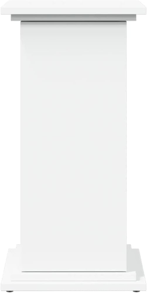 vidaXL Postament mit Stauraum Weiss 31x30x60 cm Holzwerkstoff 31 x 30 x 60 cm Weiss, 31 x 30 x 60 cm
