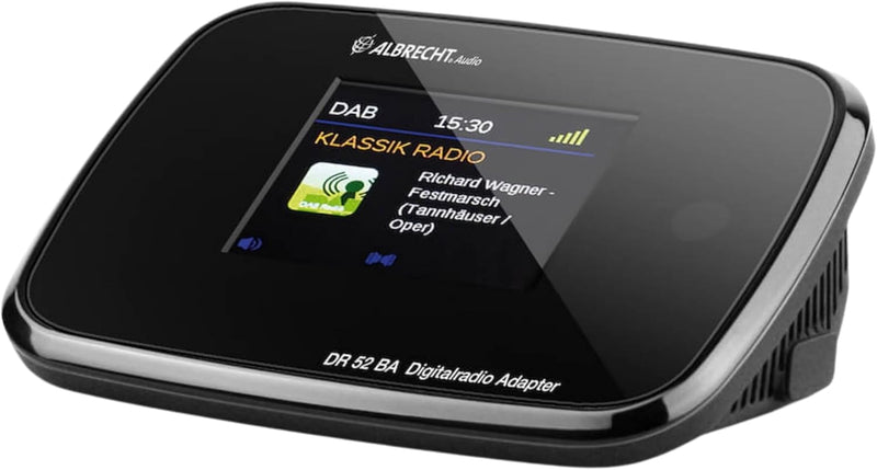 Albrecht DR52BA Adapter mit Bluetooth zum Aufrüsten von HiFi-Anlagen und UKW-Radios zum digitalen DA