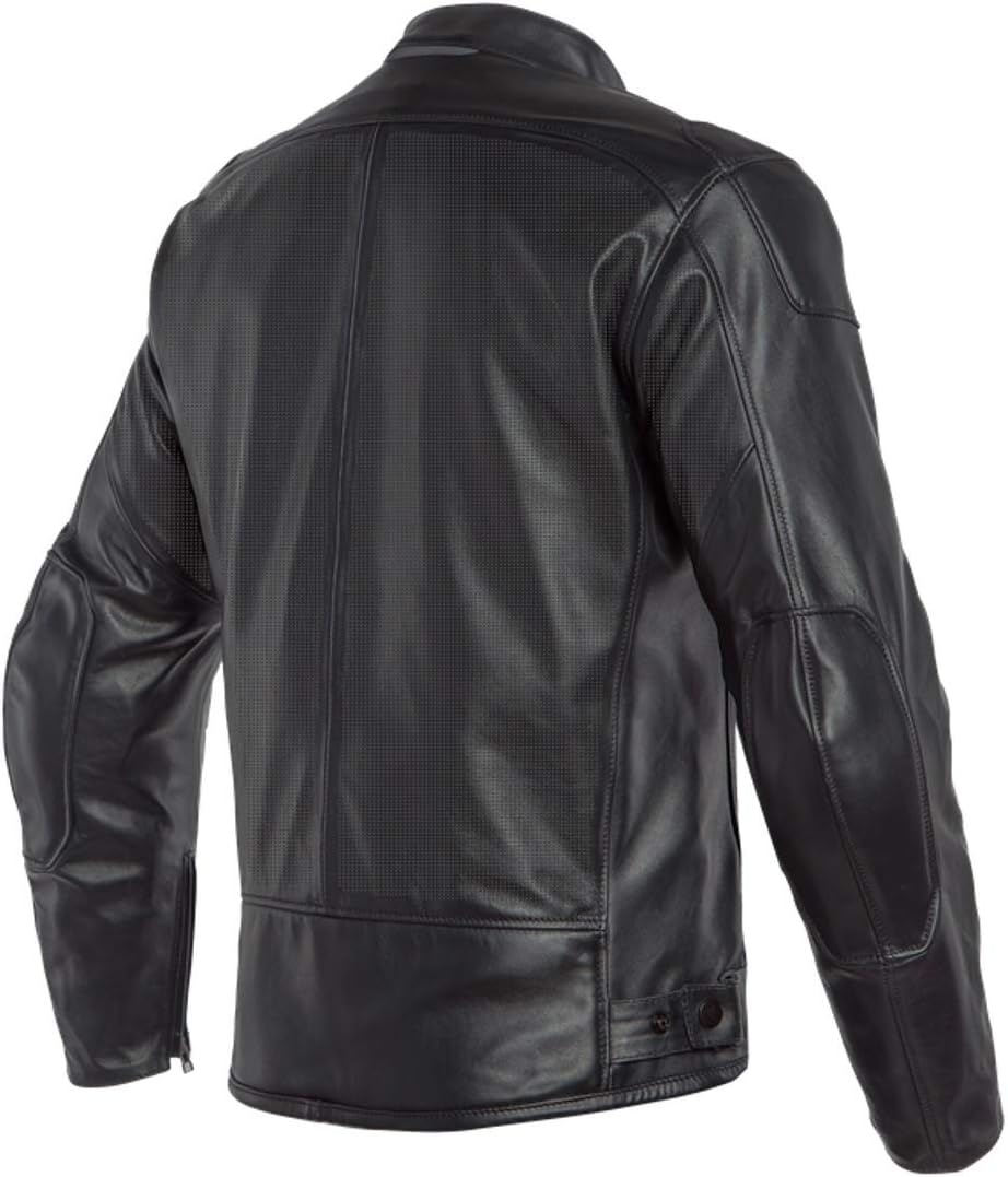 Dainese Bardo Perforierte Motorrad Lederjacke 56